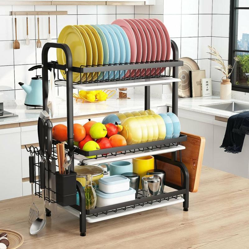 Kitchen Organization |  Kitchen Dish Drying Rack Home & Decor Kitchen Dish Drying Rack