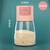 Kitchen Organization |  Measurable Mini Salt Control Bottle With Top Press Button Food Dispensers & Storage Food Dispensers & Storage