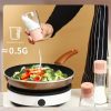 Kitchen Organization |  Measurable Mini Salt Control Bottle With Top Press Button Food Dispensers & Storage Food Dispensers & Storage