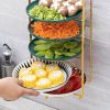 Kitchen Organization |  Multi Layer Wall Mount Kitchen Side Dish Storage Rack Cookware, Cutleries & Mugs Cookware, Cutleries & Mugs