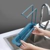 Kitchen Organization |  Telescopic Sink Holder Rack Expandable Storage Kitchen Organization Grey