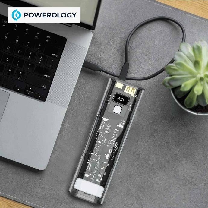 Mobile & Computer Accessories |  Crystalline Series Power Bank 24000Mah Pd 100W, Dual Output Fast Charging Diy & Gadgets Mobile & Computer Accessories