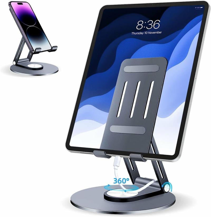 Mobile & Computer Accessories |  Multifunctional 360° Rotating Aluminium Alloy Stand For Mobile Phone, Ipad Diy & Gadgets Mobile & Computer Accessories