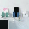 Mobile & Computer Accessories |  Wall Mount Mobile Phone Holder With Hook Diy & Gadgets Green