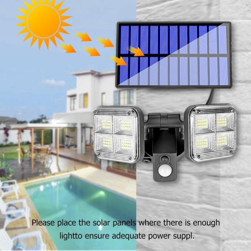 Outdoor Lighting |  Motion Sensor Led Solar Light – Waterproof Outdoor Indoor Solar Lamp With Adjustable Head Electronics & Lighting Motion Sensor Led Solar Light - Waterproof Outdoor Indoor Solar Lamp With Adjustable Head