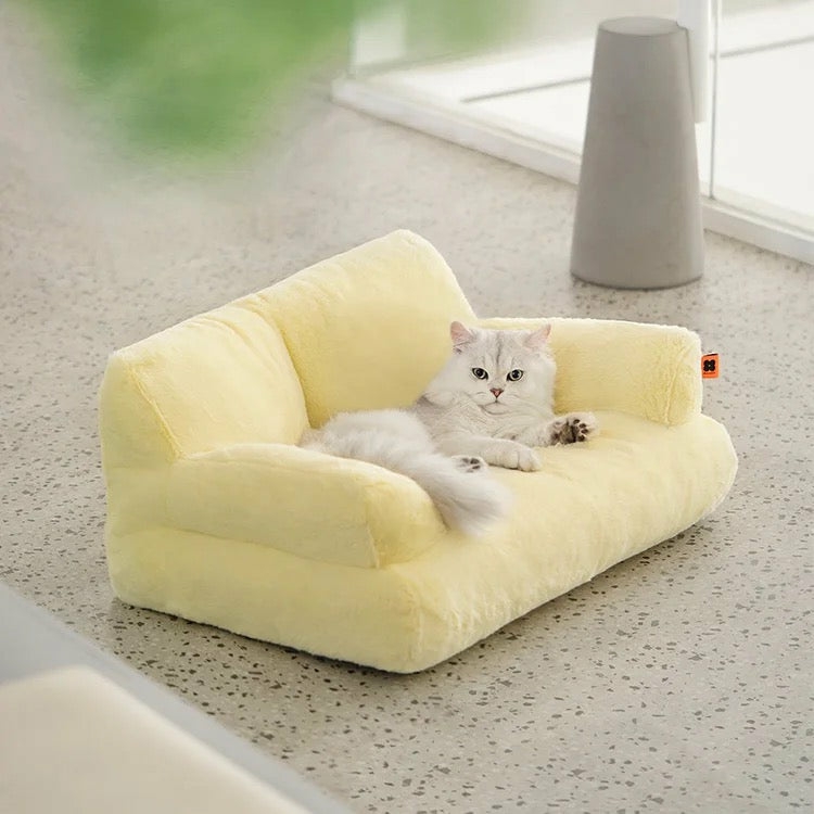 Pet Supplies |  Cat Sofa Couch Cushion – Soft Cat Sleeping Bed For Cats And Pets Pet Supplies Blue