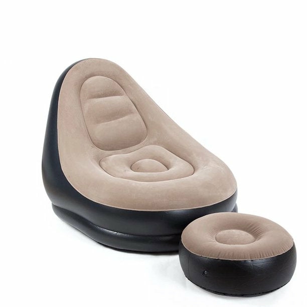 Recliner Chairs & Sofas |  Inflatable Air Filling Premium Lounge Sofa Chair With Footrest Home & Decor Home Furnishing