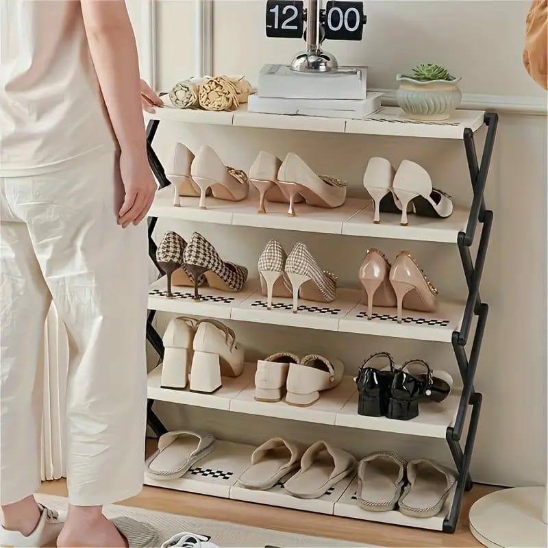 Shoe Racks & Cabinets |  Foldable Multi-Layer Shoe Rack Shelf, Shoes Storage Organizer Home & Decor Foldable Multi-Layer Shoe Rack Shelf, Shoes Storage Organizer