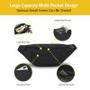 Travel Essentials |  Crossbody Fanny Pack Bag, Unisex Waist Bag, Fashion Travel  Sports Chest Bag Travel & Outdoor Black