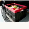 Travel Essentials |  Foldable Large Capacity Outdoor Picnic Car Trunk Storage Box Camping Goods & Supplies Black