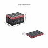 Travel Essentials |  Foldable Large Capacity Outdoor Picnic Car Trunk Storage Box Camping Goods & Supplies Black