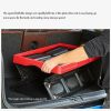 Travel Essentials |  Foldable Large Capacity Outdoor Picnic Car Trunk Storage Box Camping Goods & Supplies Black