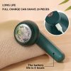 Wardrobe & Organization |  Portable Usb Rechargeable Lint Remover Home & Decor Green