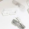 Wardrobe & Organization |  Wall Mounted Eye Glass Holder, Eye Wear Organizer, Storage Rack For Sun Glasses Home & Decor Grey