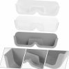 Wardrobe & Organization |  Wall Mounted Eye Glass Holder, Eye Wear Organizer, Storage Rack For Sun Glasses Home & Decor Grey