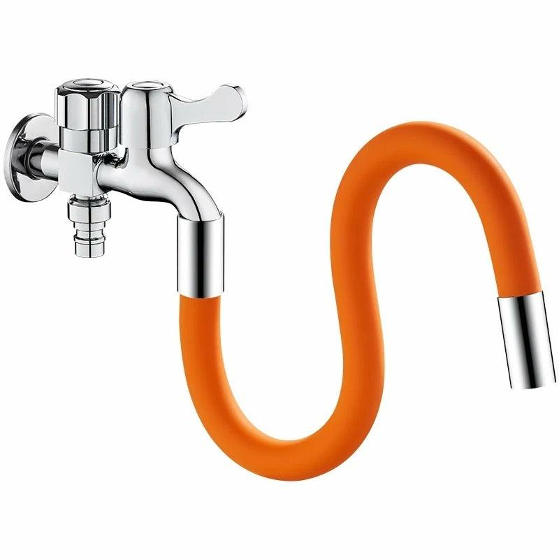 Bathroom & Laundry Supplies |  360° Flexible Shaped Flex Faucet Extender Tube, Faucet Attachment(50 Cm) With Leak-Proof Gasket Threaded Connector Bath & Laundry 360° Flexible Shaped Flex Faucet Extender Tube, Faucet Attachment(50 Cm) With Leak-Proof Gasket Threaded Connector