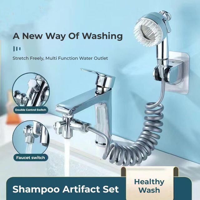 Bathroom & Laundry Supplies |  Shampoo Faucet Extender Universal Rotatable Lengthening Washbasin Faucet Shower Bath & Laundry Bathroom & Laundry Supplies