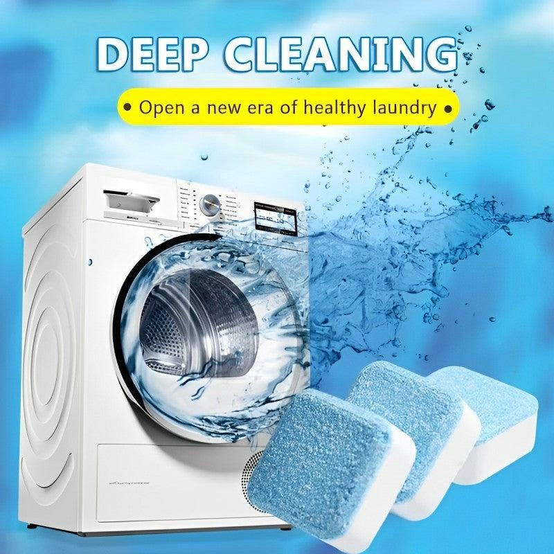 Bathroom & Laundry Supplies |  Washing Machine Cleaning Tablet 12 Pcs – Effervescent Detergent For Deep Cleaning Laundry Appliances Bath & Laundry Bathroom & Laundry Supplies