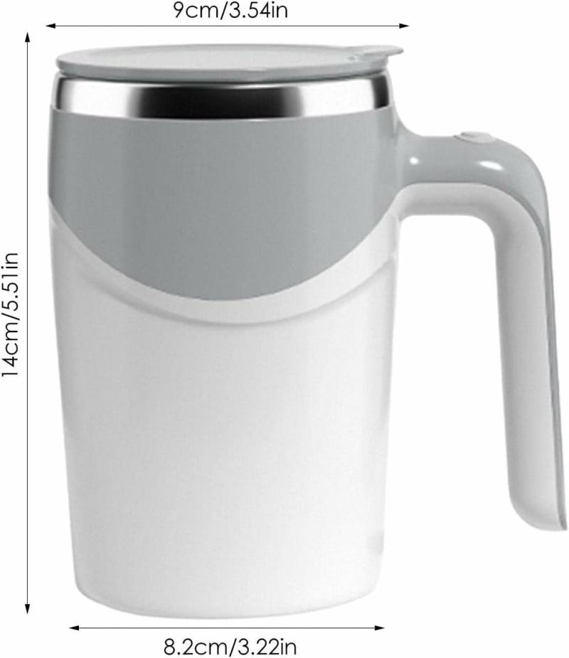 Cookware, Cutleries & Mugs |  Portable Self Stirring Mug, Automatic Magnetic Stirring Coffee Mug Cookware, Cutleries & Mugs Brown