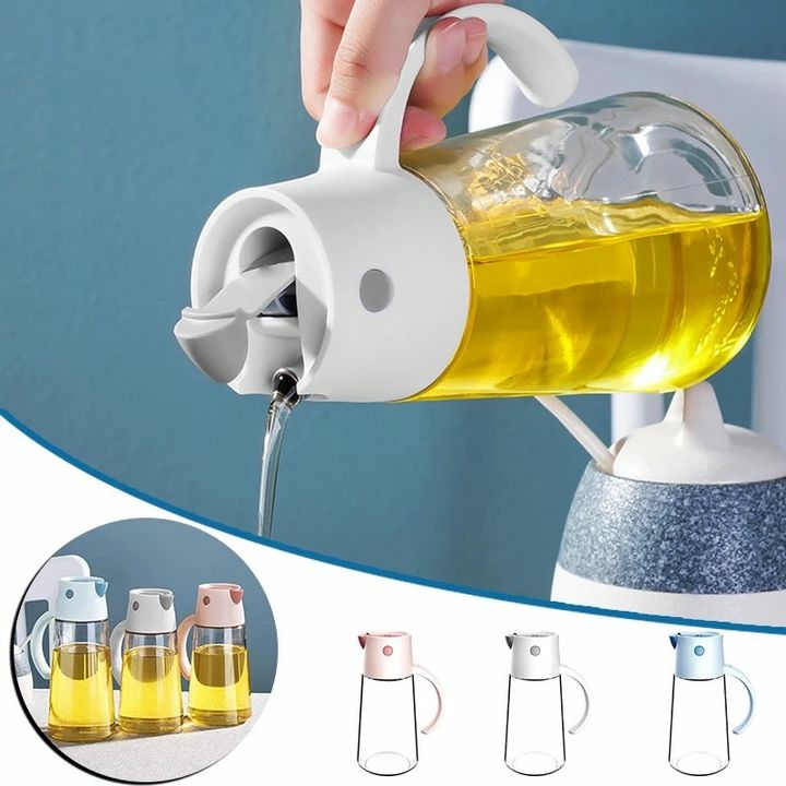 Food Dispensers & Storage |  650Ml Capacity Kitchen Automatic Oil Dispenser Bottle Food Dispensers & Storage 650Ml Capacity Kitchen Automatic Oil Dispenser Bottle