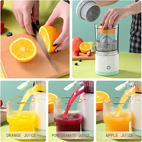 Juicers, Blenders & Grinders |  Portable Usb Charging Electric Citrus Juicer Rechargeable Hands-Free Squeezer Juicers, Blenders & Grinders Juicers, Blenders & Grinders