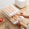 Kitchen Organization |  40 Eggs Double Layer Egg Storage Drawer Kitchen Organization 40 Eggs Double Layer Egg Storage Drawer