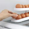 Kitchen Organization |  Rolling Egg Dispenser, Fridge Egg Organizer, Egg Storage Rack, Holder For Refrigerator Kitchen Organization Kitchen Organization