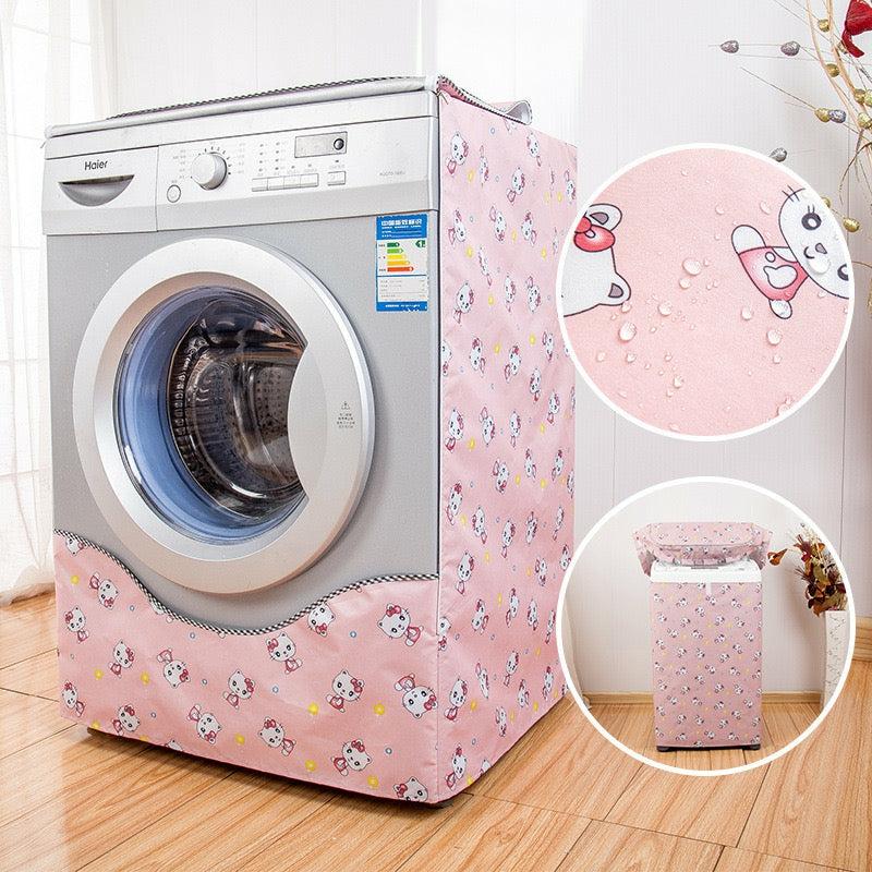 Home Care |  Dust Proof Fully Automatic Front Door Washing Machine Protective Cover Bath & Laundry 1