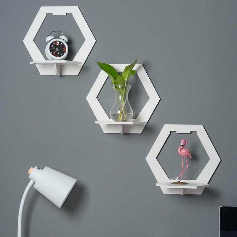 Home Decor |  Hexagon Wall Organizer Shelf, Wall Decor Display Stand For Bedroom, Living Room Home & Decor Hexagon Wall Organizer Shelf, Wall Decor Display Stand For Bedroom, Living Room