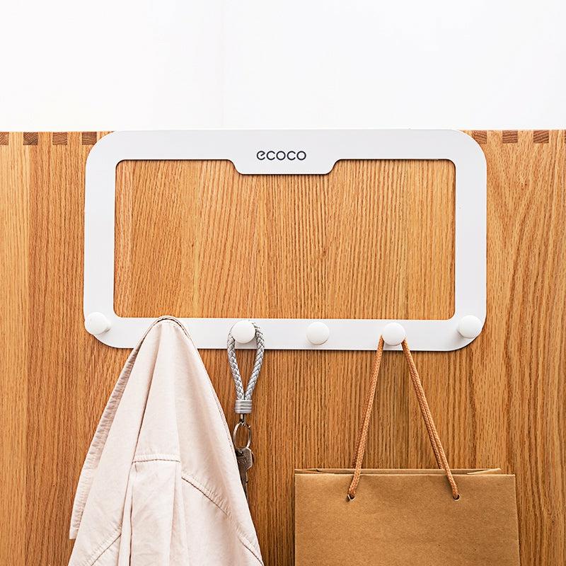 Home Organization |  Ecoco Nail-Free Stainless Steel Hook Cabinet Door Back Hanger Home & Decor Ecoco Nail-Free Stainless Steel Hook Cabinet Door Back Hanger